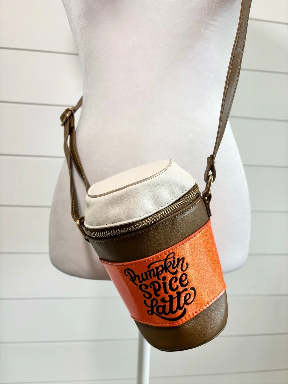 MAD Engine New Pumpkin Spice Latte Purse Crossbody Fall Handbag Halloween Viral